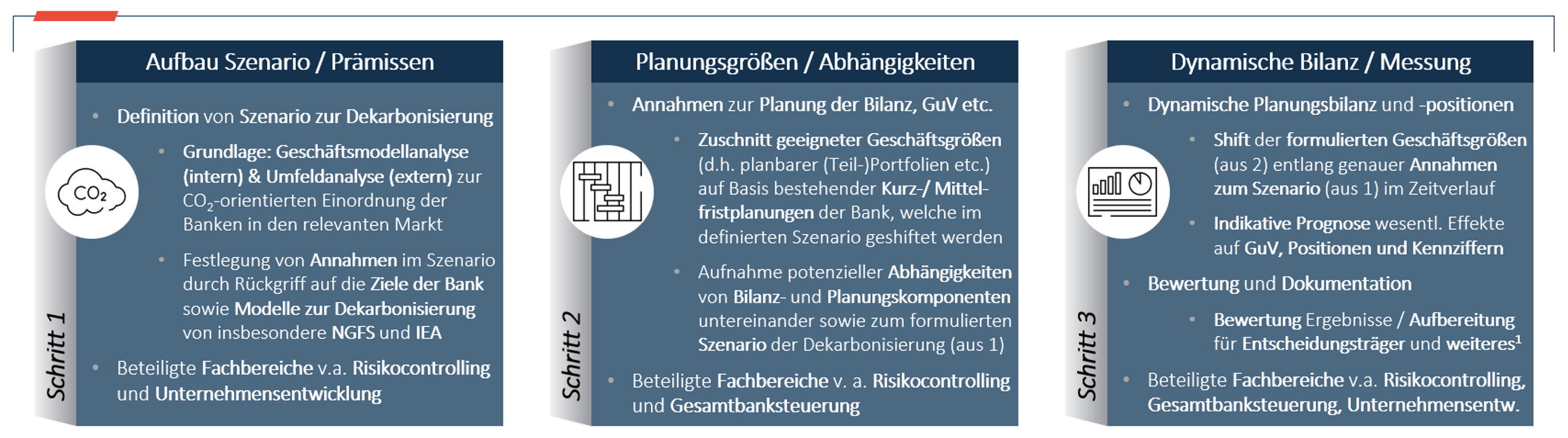 Inhaltliche Struktur zur Umsetzung der Klimaresilienz-Analyse